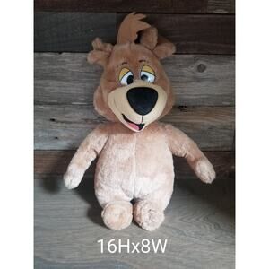 Hanna Barbera Yogi Bear Boo Boo Plush Stuffed Animal Brown 16"